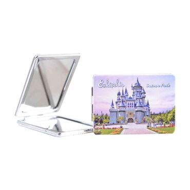 Eskisehir Themed Customised Uv Printed Rectangle Compact Mirror 85x62x11 mm - 9