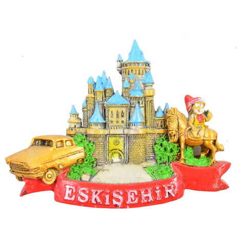 Eskisehir Themed Polyester Fridge Magnet - 4