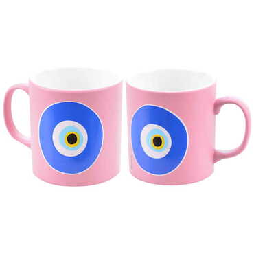 Evil Eye Themed Ceramic Custom Printed Mug - 11