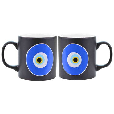 Evil Eye Themed Ceramic Custom Printed Mug - 14