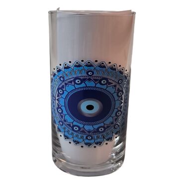 Evil Eye Themed Custom Printed Raki-Ouzo Glass - 4