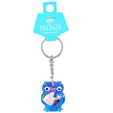 Fethiye Themed Customised Transparent Polyester Keyring - 4