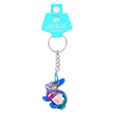 Fethiye Themed Customised Transparent Polyester Keyring - 9