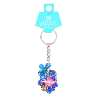 Fethiye Themed Customised Transparent Polyester Keyring - 11