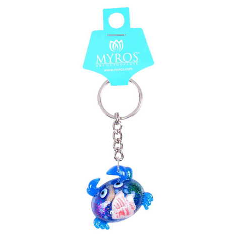 Fethiye Themed Customised Transparent Polyester Keyring - 12