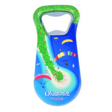 Fethiye Themed Customised Uv Printed Plastic Base Plastic Base Bottle Opener 95x43 mm - 9