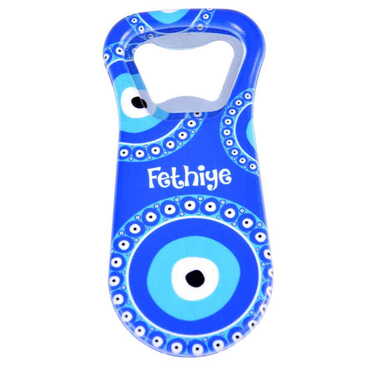 Fethiye Themed Customised Uv Printed Plastic Base Plastic Base Bottle Opener 95x43 mm - 10