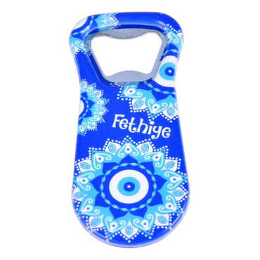 Fethiye Themed Customised Uv Printed Plastic Base Plastic Base Bottle Opener 95x43 mm - 11