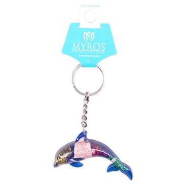 Fish Themed Customised Transparent Polyester Keyring - 5