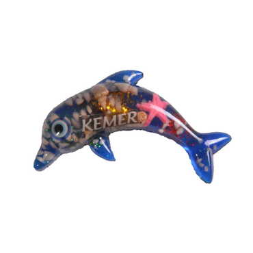 Fish Themed Transparent Polyester Photo Fridge Magnet - 7