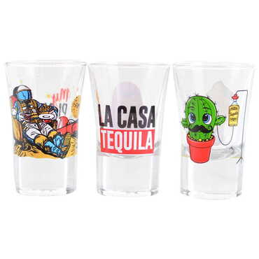 Funny Themed Custom Printed Shot Glass 45x70 mm - 3