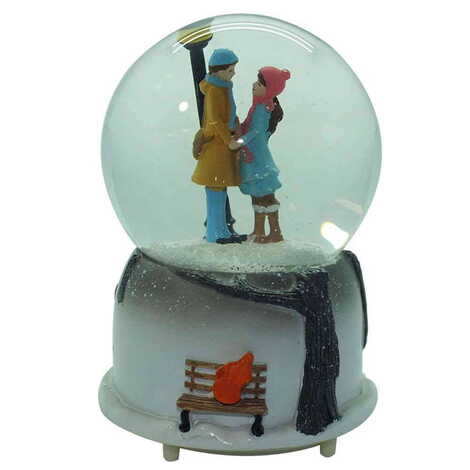 Glass Snow Globe No:32 Big Size - 4