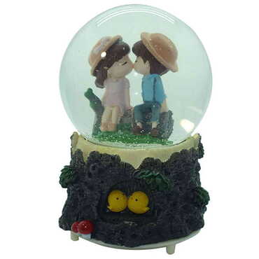 Glass Snow Globe No:32 Big Size - 5