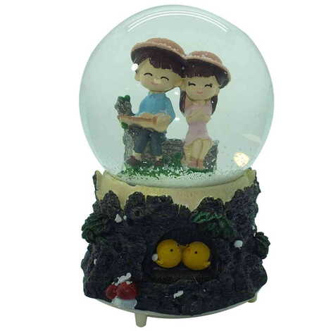 Glass Snow Globe No:32 Big Size - 6