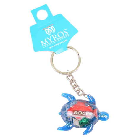 Gocek Themed Customised Transparent Polyester Keyring - 3