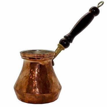 Handmade Turkish Copper Coffee Pot No:4 - 4