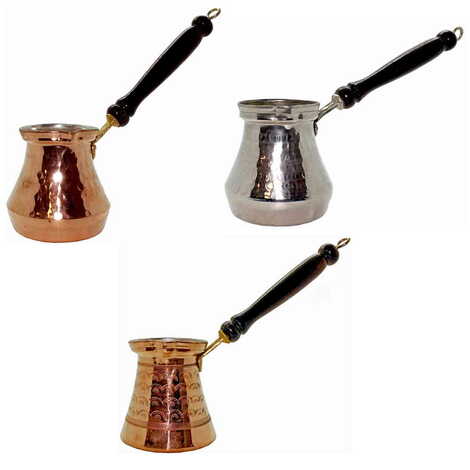 Handmade Turkish Copper Coffee Pot No:6 - 2