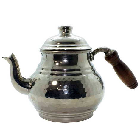 Handmade Turkish Copper Tea Pot No:2 - 4