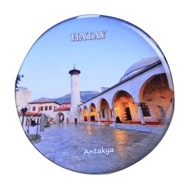 Toptan Hatay Temalı Myros Yuvarlak Magnet 67 mm - 7