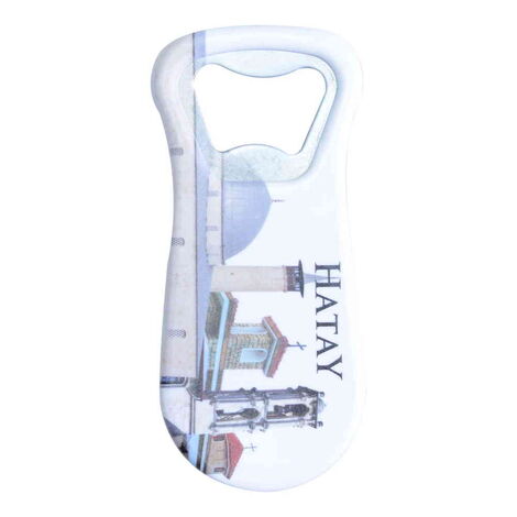 Hatay Themed Customised Uv Printed Plastic Base Plastic Base Bottle Opener 95x43 mm - 5