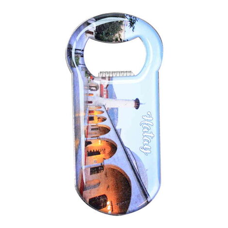 Hatay Themed Customizable Metal Magnetic Bottle Opener 90x45 mm - 5