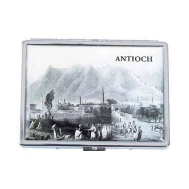 Hatay Themed Metal Cigarette Case 103x80x11 mm - 6