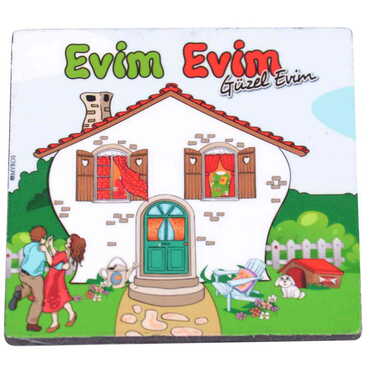 House Themed Customised Eva Fridge Magnet - 4