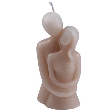 Hugging Couple Shaped Candle - 3