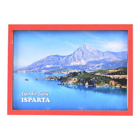 Toptan Isparta Temalı C Serisi Resimli Ahşap Magnet 90x120 mm - 4