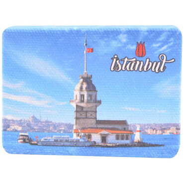 Toptan İstanbul Temalı Myros Kanvas Magnet 50x70 mm - 8