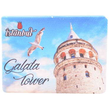 Toptan İstanbul Temalı Myros Kanvas Magnet 50x70 mm - 9