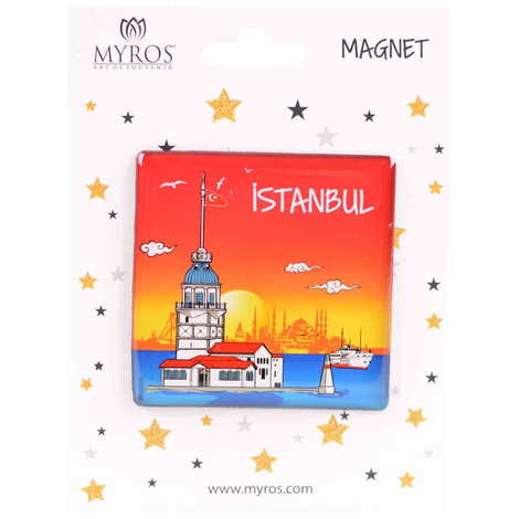 Toptan İstanbul Temalı Myros Kartonetli Magnet - 3