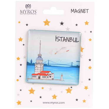 Toptan İstanbul Temalı Myros Kartonetli Magnet - 6