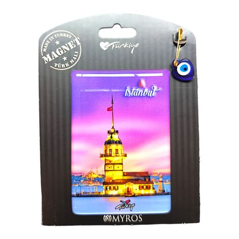 Toptan İstanbul Temalı Myros Kartonetli Magnet - 19