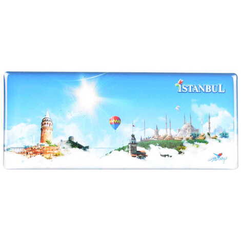 Toptan İstanbul Temalı Myros Panaromi̇k Magnet 120*50 Mm - 10