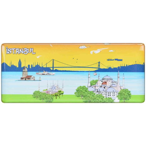 Toptan İstanbul Temalı Myros Panaromi̇k Magnet 120*50 Mm - 11