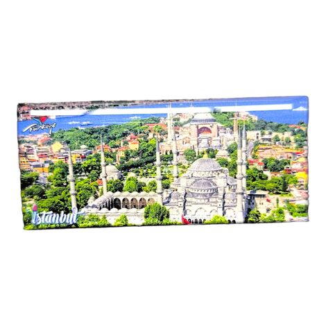 Toptan İstanbul Temalı Panaromik Myros Magnet 85x35 mm - 9