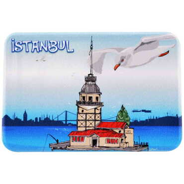 Toptan İstanbul Temalı Uv Baskılı Magnet 80x50 mm - 8