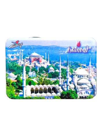 Toptan İstanbul Temalı Uv Baskılı Magnet 80x50 mm - 11