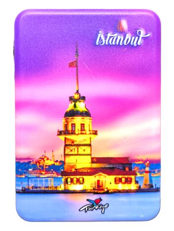 Toptan İstanbul Temalı Uv Baskılı Magnet 80x50 mm - 14