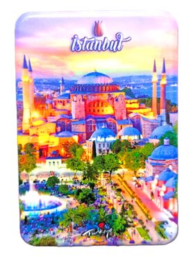 Toptan İstanbul Temalı Uv Baskılı Magnet 80x50 mm - 15