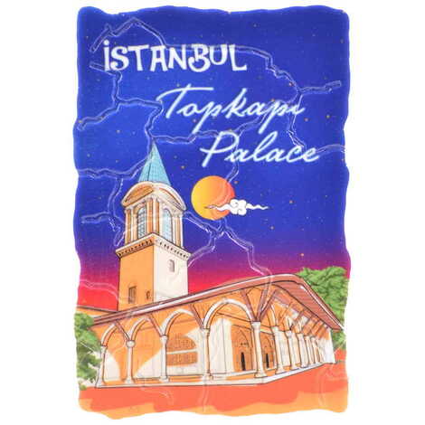 Toptan İstanbul Temalı Uv Baskılı Mozaik Magnet 80x50 mm - 9