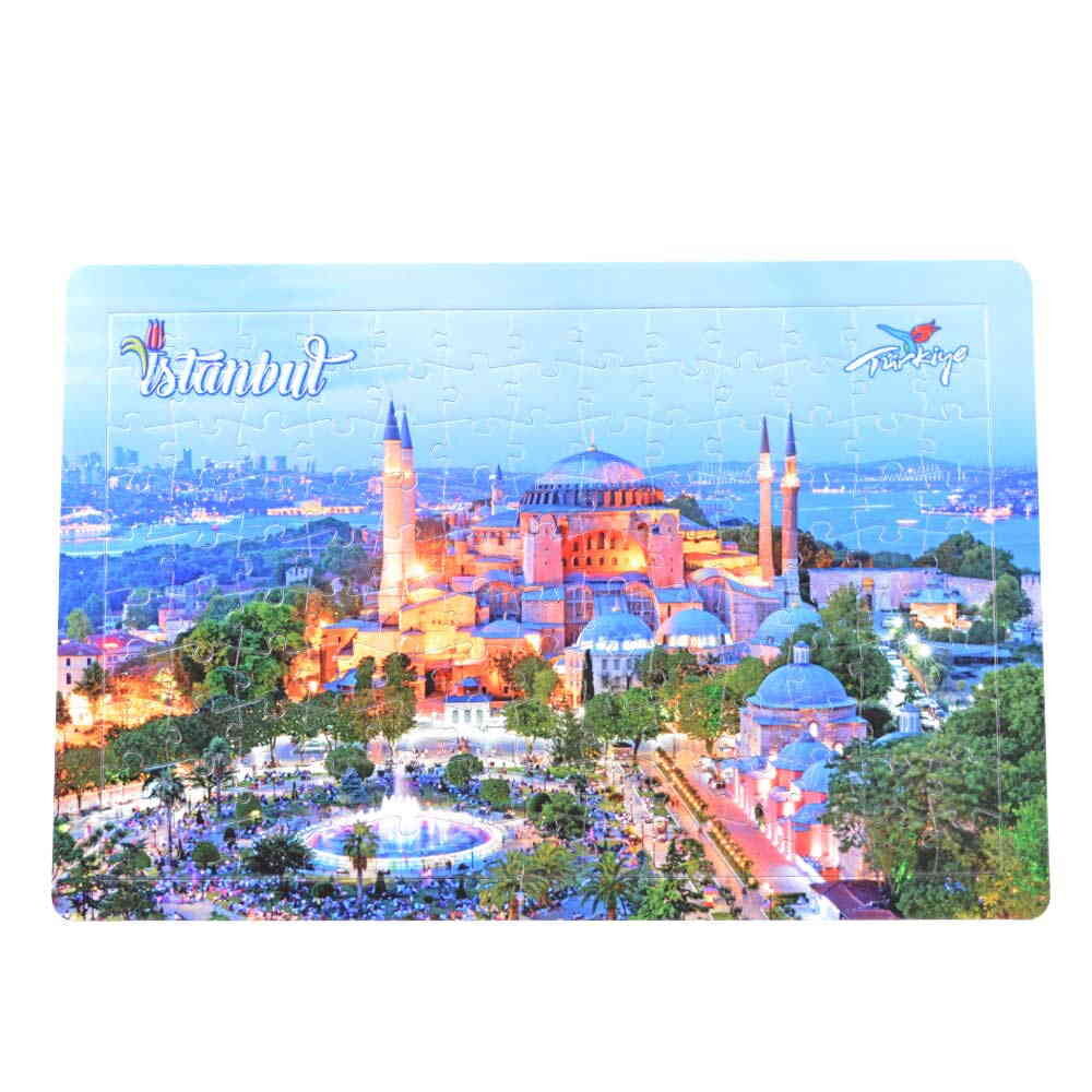 Istanbul Themed Customised Paper Jigsaw Puzzle 270x400 mm - Myros