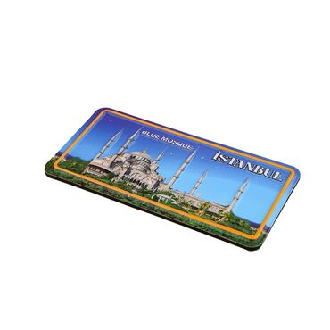 Istanbul Themed Embossed Pvc Oppression Fridge Magnet - 16