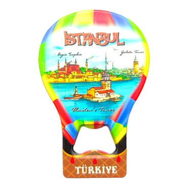 Istanbul Themed Uv Balloon Shaped Bottle Opener - 6