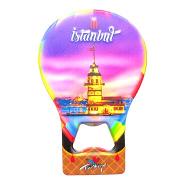 Istanbul Themed Uv Balloon Shaped Bottle Opener - 8