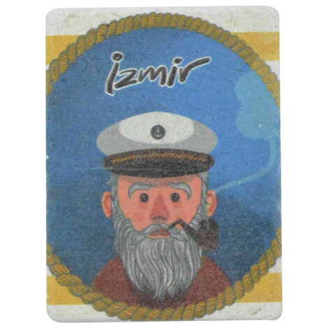 Izmir Themed Customised Stone Fridge Magnet 60x45 mm - 5