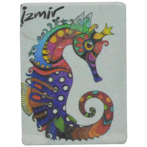 Izmir Themed Customised Stone Fridge Magnet 60x45 mm - 11