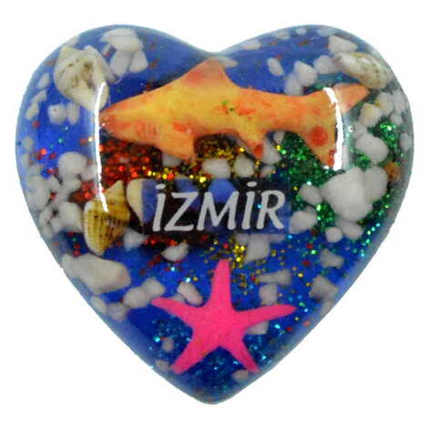 Izmir Themed Transparent Polyester Photo Fridge Magnet - 4