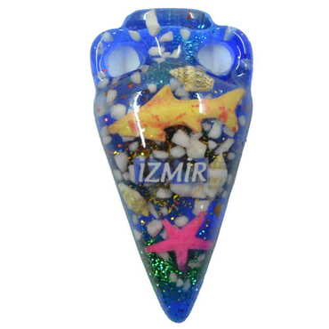 Izmir Themed Transparent Polyester Photo Fridge Magnet - 18